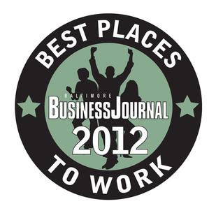 Business Journals Best Places to Work 2012: Baltimore