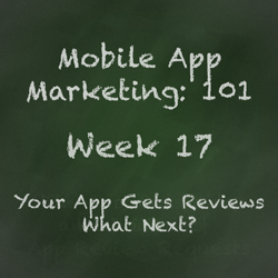 Mobile App Marketing Tip - What To Do Once You Get Some Reviews