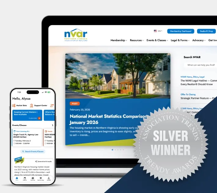 NVAR Website Redesign