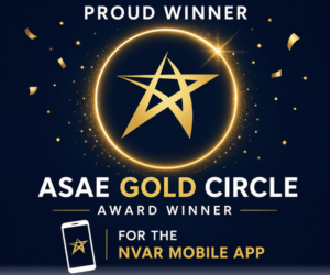 ASAE 2026 Gold Circle Winner NVAR Mobile App